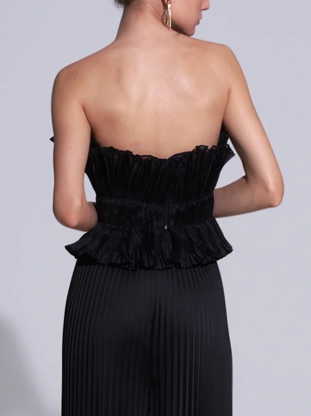 Flaw L’IDEE Masquerade Top in Noir Size 2 - Picture 2 of 12